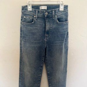 7 for all mankind alexa cropped jeans
